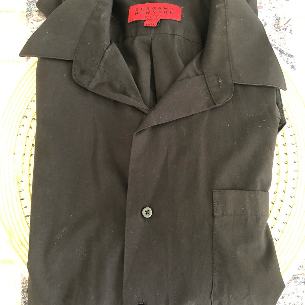 BERGAMO NEW YORK FITTED DRESS SHIRT
